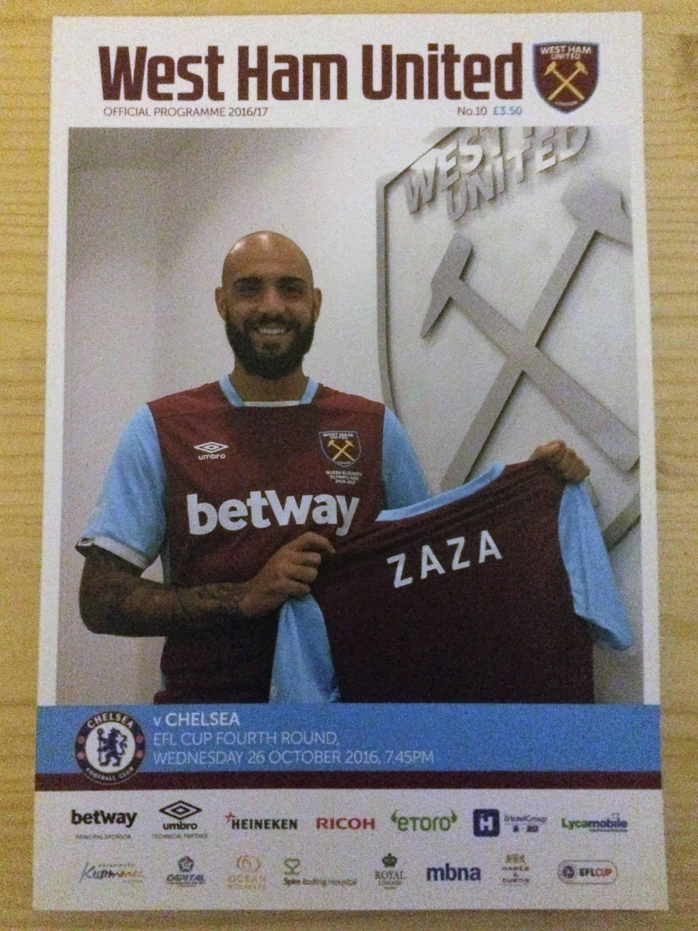 West Ham United FC v Chelsea FC